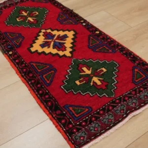 Kök Boya El Örme Halı Antika